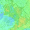 Diersfordter Wald topographic map, elevation, terrain