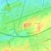 Mini runway 07R / 25L topographic map, elevation, terrain
