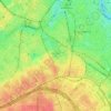 Belvedere topographic map, elevation, terrain