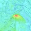 Windsor Castle topographic map, elevation, terrain