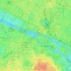 Square du Vert Galant topographic map, elevation, terrain