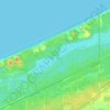 Indiana Dunes State Park topographic map, elevation, terrain