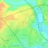 Norton topographic map, elevation, terrain