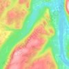 Máskejohka - Masjokelva - Maskijoki topographic map, elevation, terrain