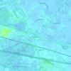 Kanaal Gent-Brugge-Oostende topographic map, elevation, terrain