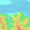 Сикачи-Алян topographic map, elevation, terrain