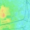 Mosaisches Becken topographic map, elevation, terrain