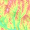 Яракта topographic map, elevation, terrain