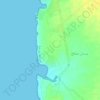 Amman topographic map, elevation, terrain