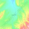 Терек topographic map, elevation, terrain