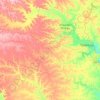 Oued N'tissa topographic map, elevation, terrain