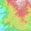 Silent Valley National Park topographic map, elevation, terrain