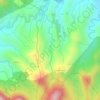 Palmasonian River topographic map, elevation, terrain
