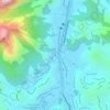 Praça do Suspiro topographic map, elevation, terrain