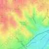 Luther Lake topographic map, elevation, terrain