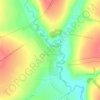 Средняя Серда topographic map, elevation, terrain