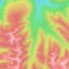 Burton (Trout) Creek topographic map, elevation, terrain