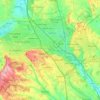 Luton topographic map, elevation, terrain
