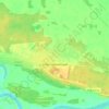 Новотарманский topographic map, elevation, terrain