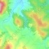 Piorunka topographic map, elevation, terrain