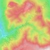 Ландшафтный заказник «Большой каньон Крыма» topographic map, elevation, terrain