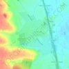 Sawtry topographic map, elevation, terrain