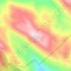 Colle le Cese topographic map, elevation, relief