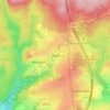 Dinez topographic map, elevation, relief