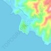 Torre delle Stelle topographic map, elevation, relief