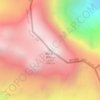 Sia Kangri topographic map, elevation, relief