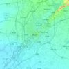 唐山市 topographic map, elevation, relief