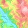 Beffe topographic map, elevation, relief