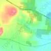 Gordon topographic map, elevation, relief