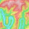 Rochehaut topographic map, elevation, relief