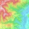 Luminasio topographic map, elevation, relief
