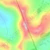 Storsylen topographic map, elevation, relief