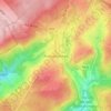 Francorchamps topographic map, elevation, relief