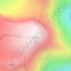 慕士塔格峰 Muztagh Ata مۇز تاغ ئاتا topographic map, elevation, relief