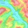 Rendeux-Bas topographic map, elevation, relief