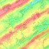 Molu topographic map, elevation, relief