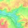 Schinnen topographic map, elevation, relief