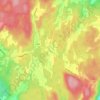 Kopperud topographic map, elevation, relief