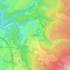 Solwaster topographic map, elevation, relief