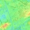 Eversel topographic map, elevation, relief