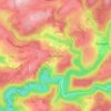 Mormont topographic map, elevation, relief