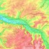 Valkenburg topographic map, elevation, relief