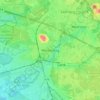 Winterslag topographic map, elevation, relief