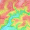 Bévercé topographic map, elevation, relief
