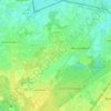 Wuustwezel topographic map, elevation, relief