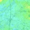 Sint-Katelijne-Waver topographic map, elevation, relief